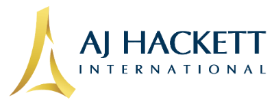 Logo of AJ Hackett International